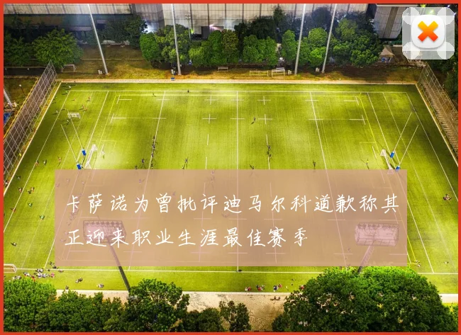 卡萨诺为曾批评迪马尔科道歉称其正迎来职业生涯最佳赛季